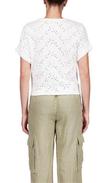 All Day Eyelet Tee