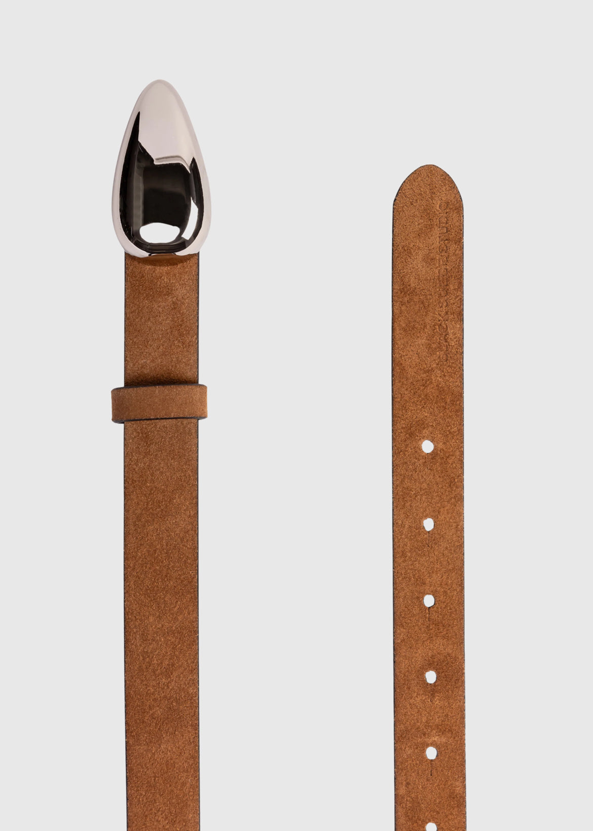 Suede Bean Belt