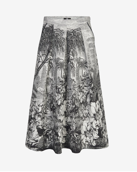 COPPERPLATE PRINTED SKIRT