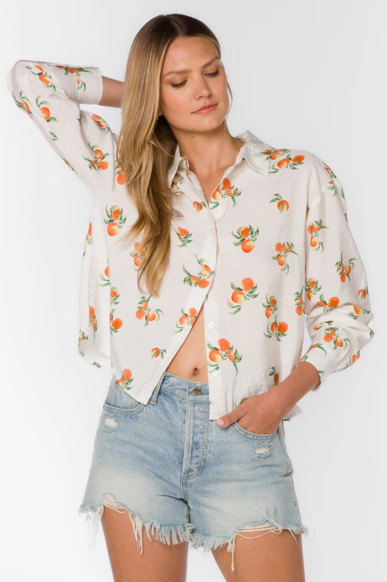 Ellery Peach Field Shirt