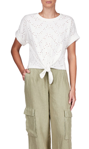 All Day Eyelet Tee