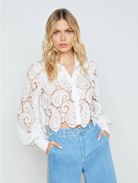 Odelia Lace Blouse- 2 colours