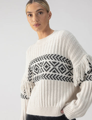 Artisan Fringe Sweater