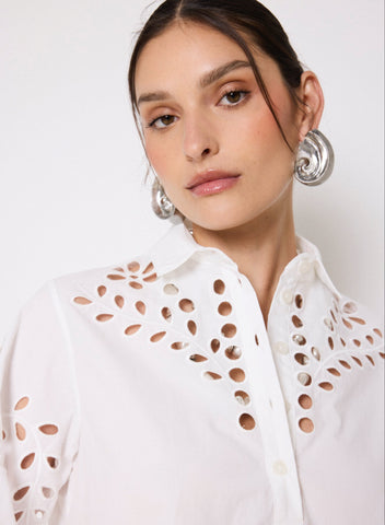 Airam Eyelet Long sleeve Shirt