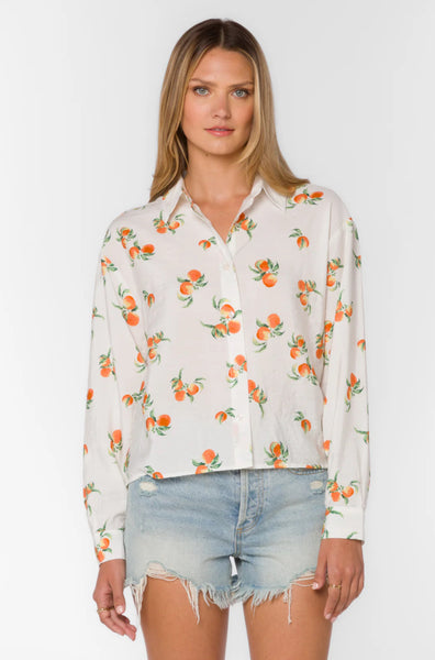 Ellery Peach Field Shirt