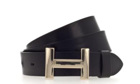 Vanzetti Leather Belts Gold Hardware