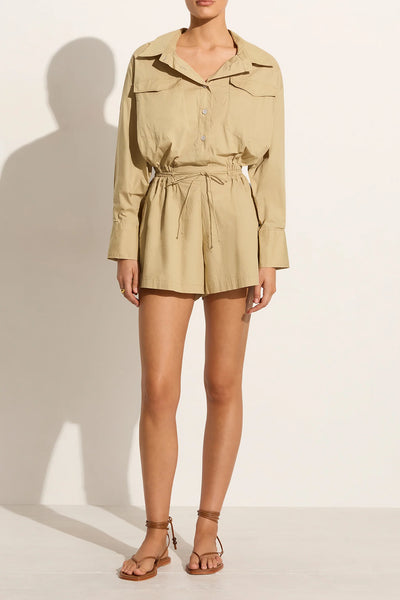 Isole Playsuit in Basil