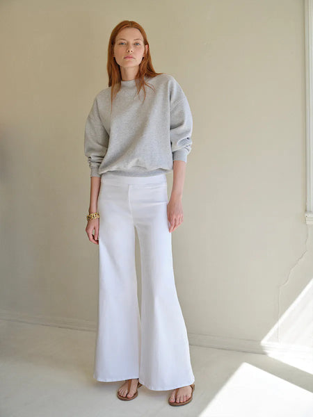 Jetset Wide Leg Pant in White