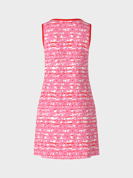 Sleeveless Flower Print Dress