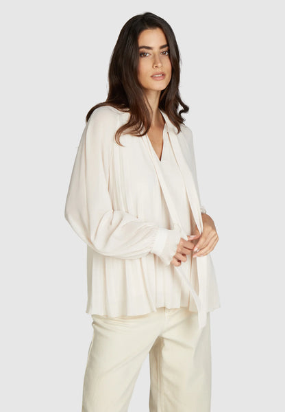 Pleated Blouse