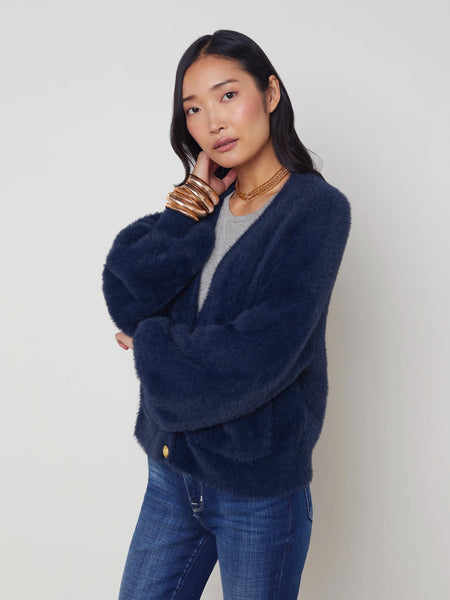 Harriet Blouson Sleeve Cardigan