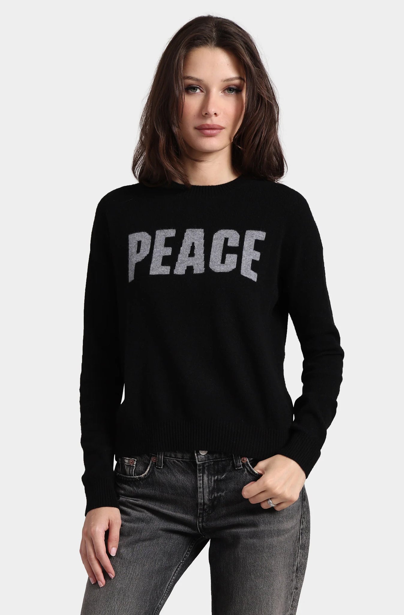 Peace Crew Neck Sweater