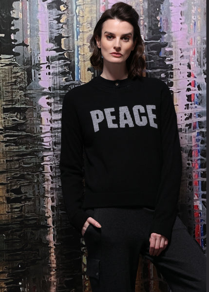 Peace Crew Neck Sweater