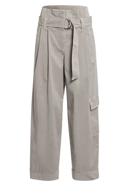 Paperbag Pants in Taupe