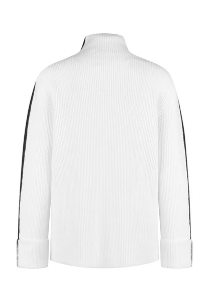 Sweater with Contrast Detail