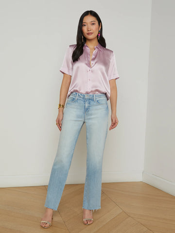 ELLAH Shirt in Pale Orchid