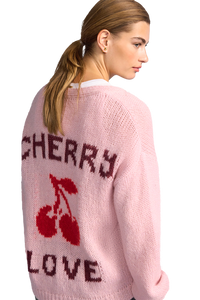 Cherry Love Oversized Cardian