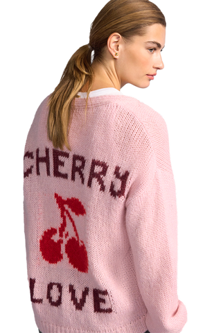 Cherry Love Oversized Cardian