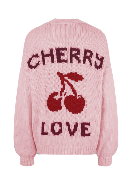 Cherry Love Oversized Cardian