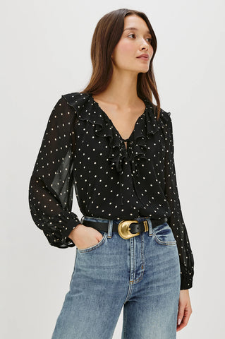 Honora Polka Dot Top