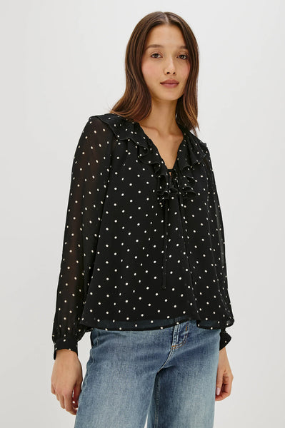 Honora Polka Dot Top