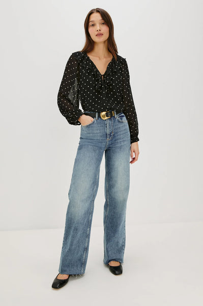 Honora Polka Dot Top