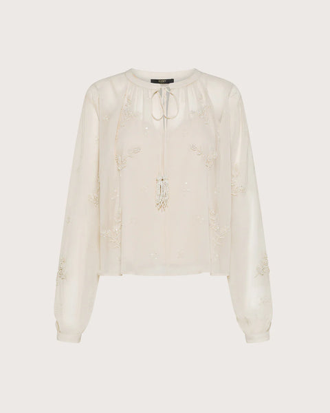 Embroidered Georgette Blouse