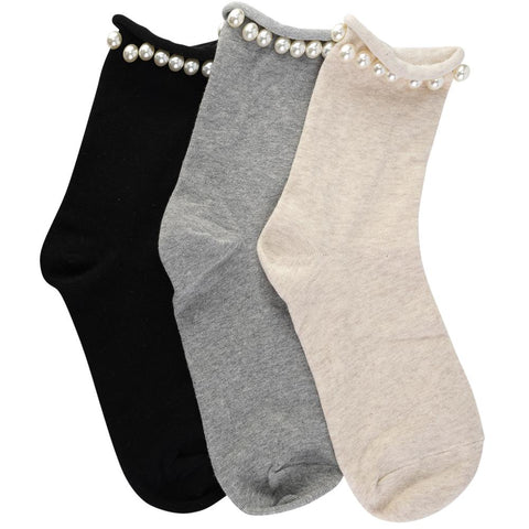 Pearl Socks - 3 Colours