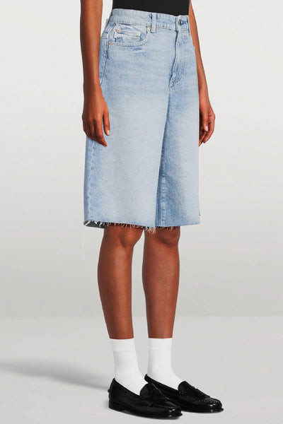 Lucia Long Denim Shorts