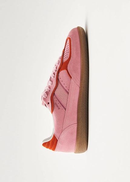 Rife Sea Pink Leather Sneakers