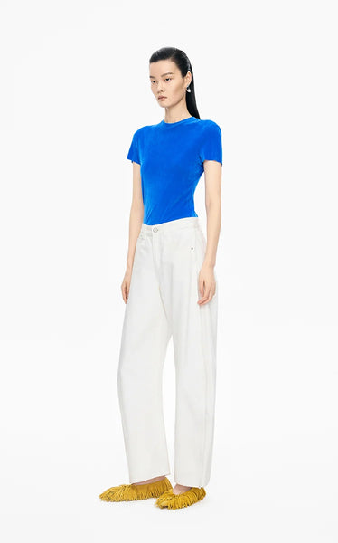 Velvet Short Sleeve Tee - 2 Colours