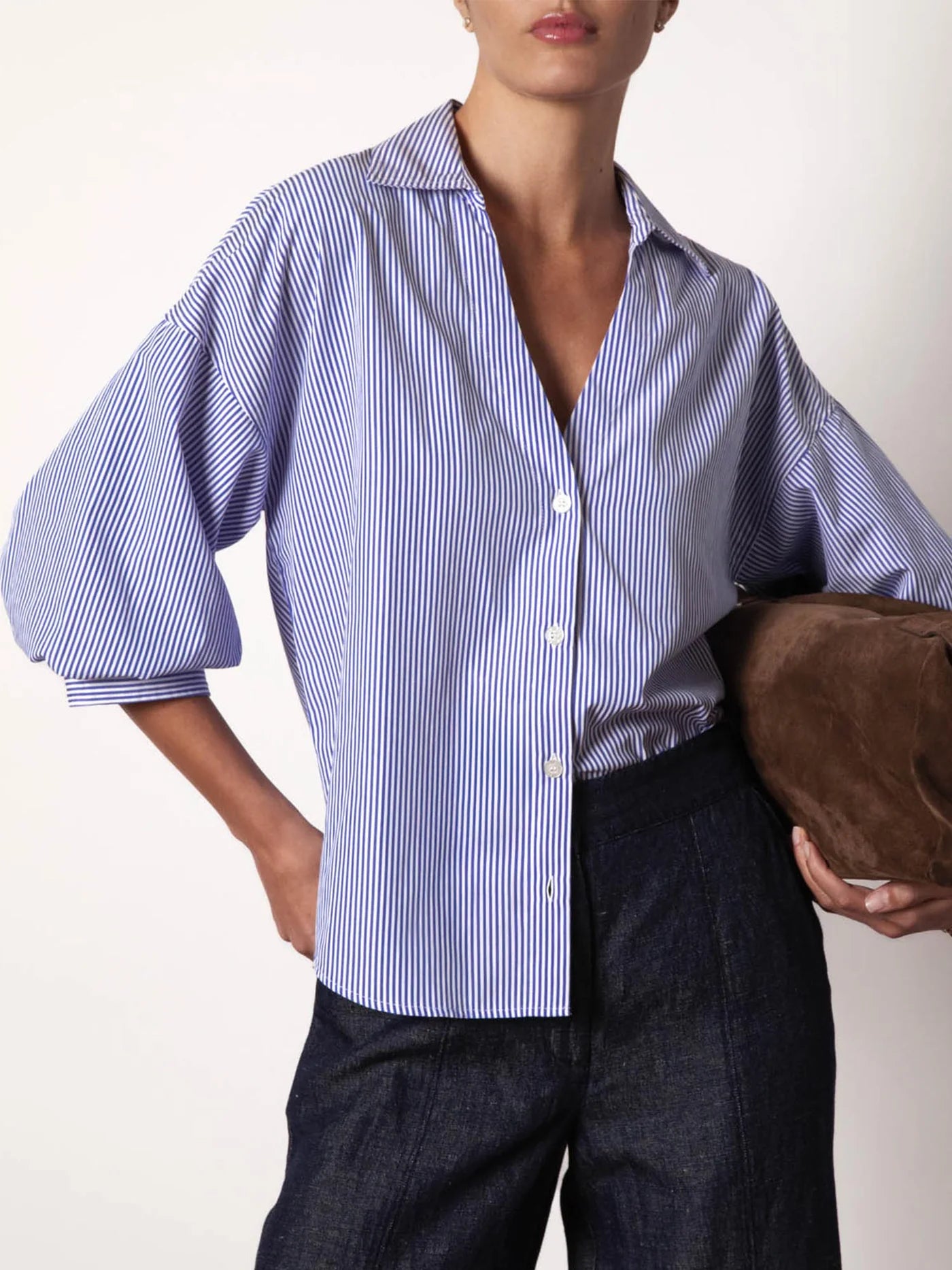 Kate Shirt Striped Blue