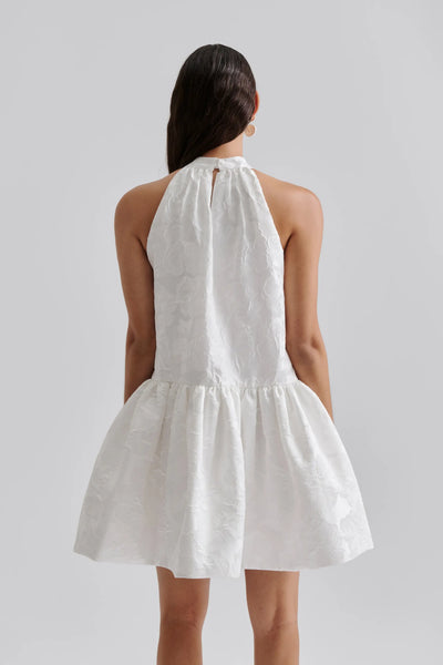 Flora Halter Neck Mini Dress