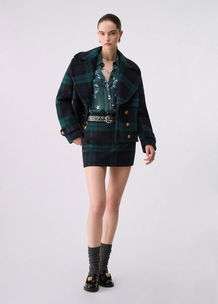 Tartan Wool Skirt