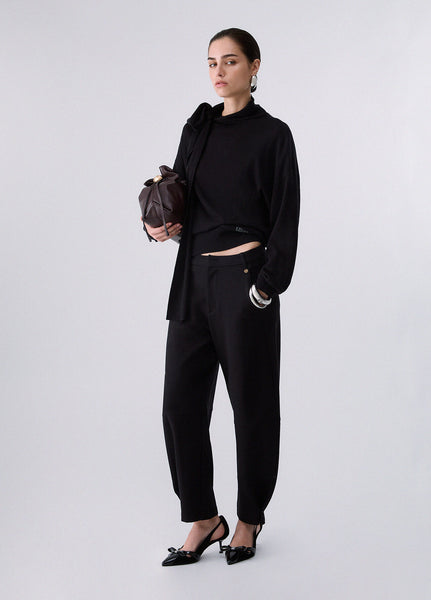 Top with Scarf Detail - 3 Colours