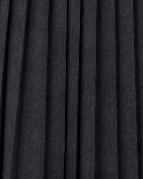 Double Belted Pleated Skirt