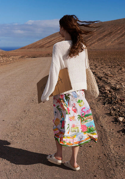 Summer Breeze Midi Skirt