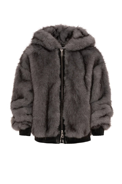 Faux Fur Bomber