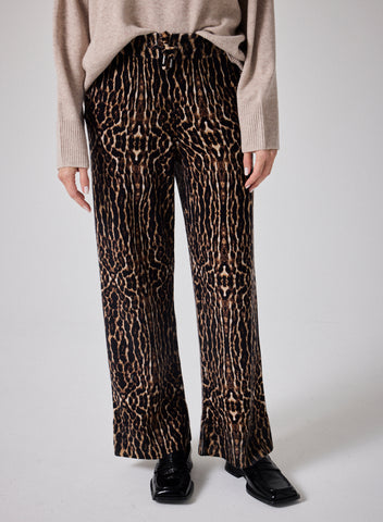 Laura Leopard Print Pants