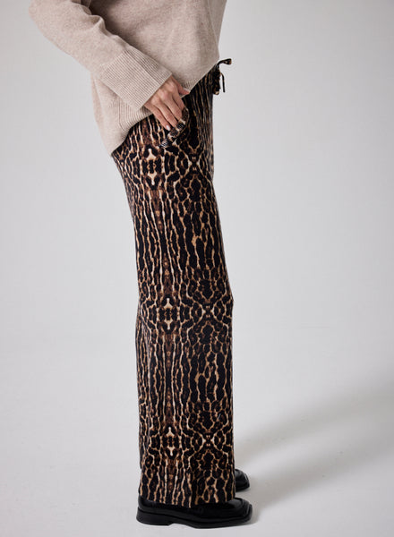 Laura Leopard Print Pants