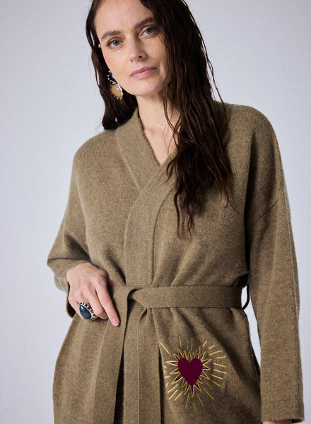 Tex Wrap Cardigan