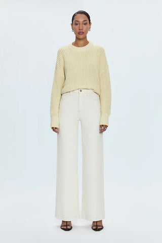 Lana Wide Leg In Ecru