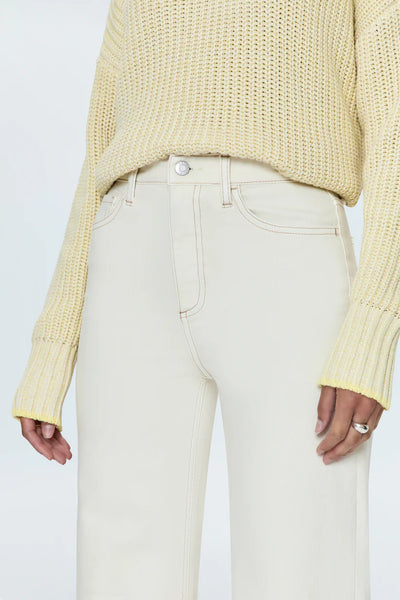 Lana Wide Leg In Ecru