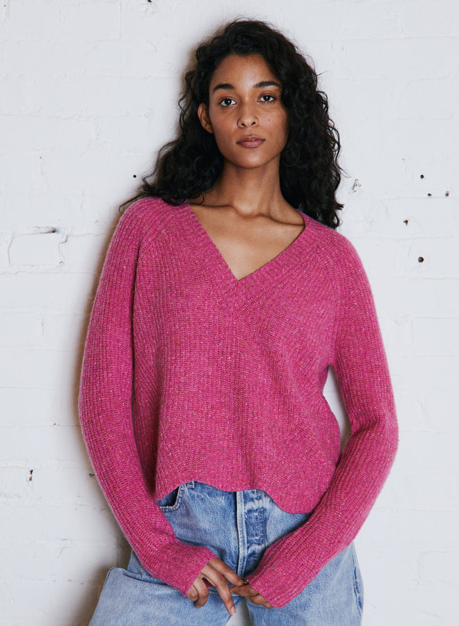 Scallop Shaker Sweater