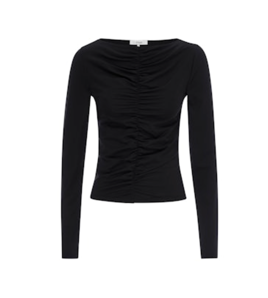 Ruched Long Sleeve Top