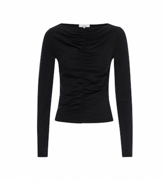 Ruched Long Sleeve Top