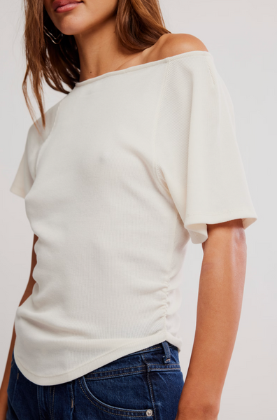 Lucy Off The Shoulder Tee