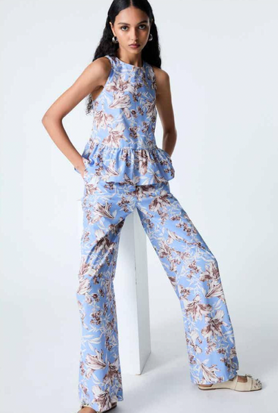 Cotton Poplin Top - 2 Colours