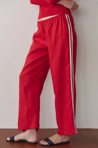 Striped Linen Pants