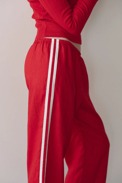 Striped Linen Pants